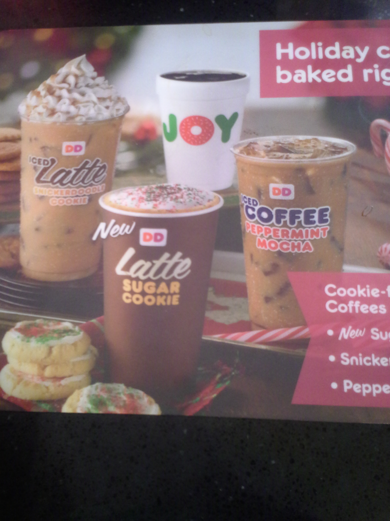 Illustration for article titled Dunkin Donuts Xmas Taste Test
